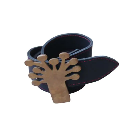 Belt with Baobab Tree Buckle