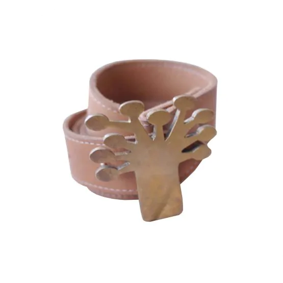 Belt with Baobab Tree Buckle - Image 2