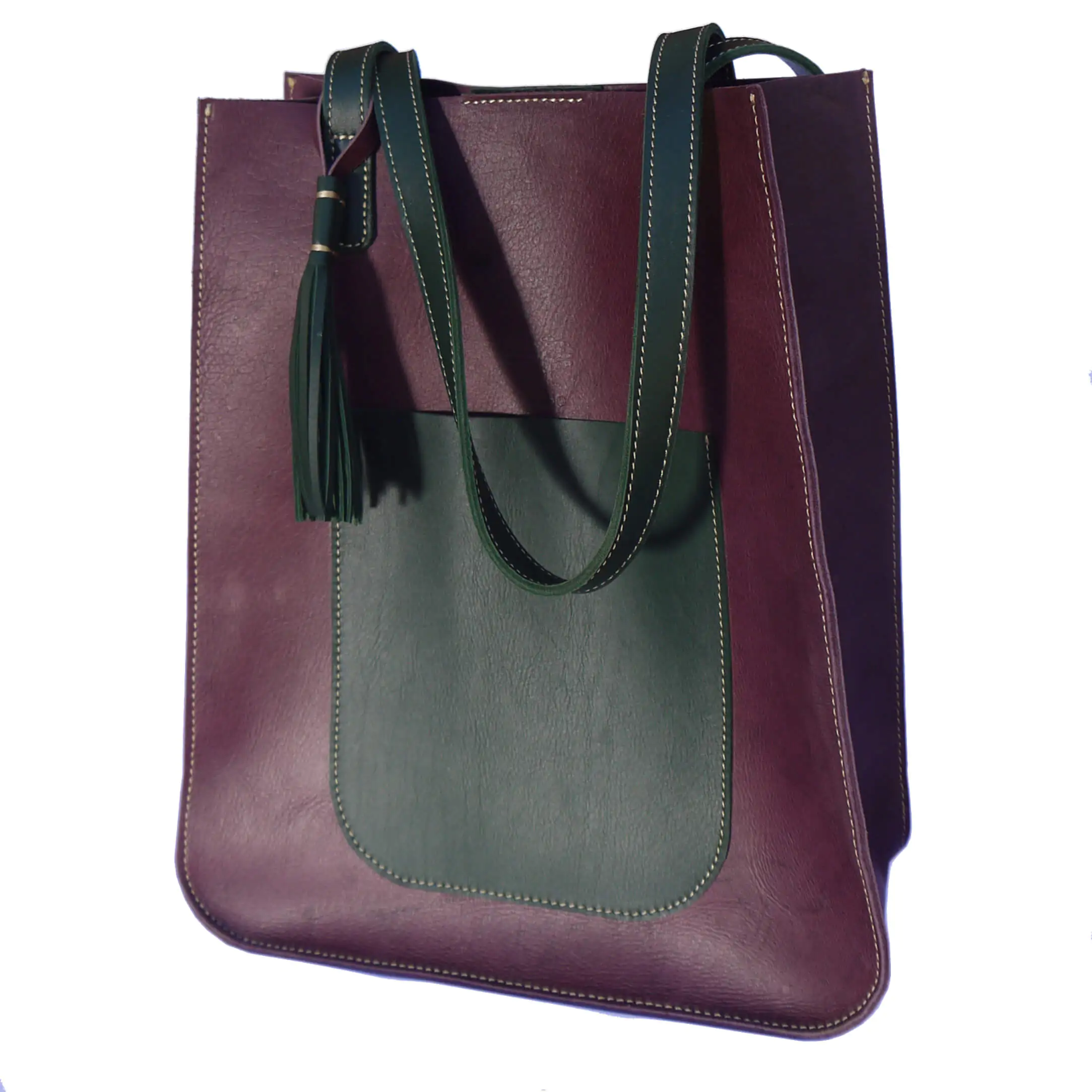Two-Tone Tote Bag - Image 4
