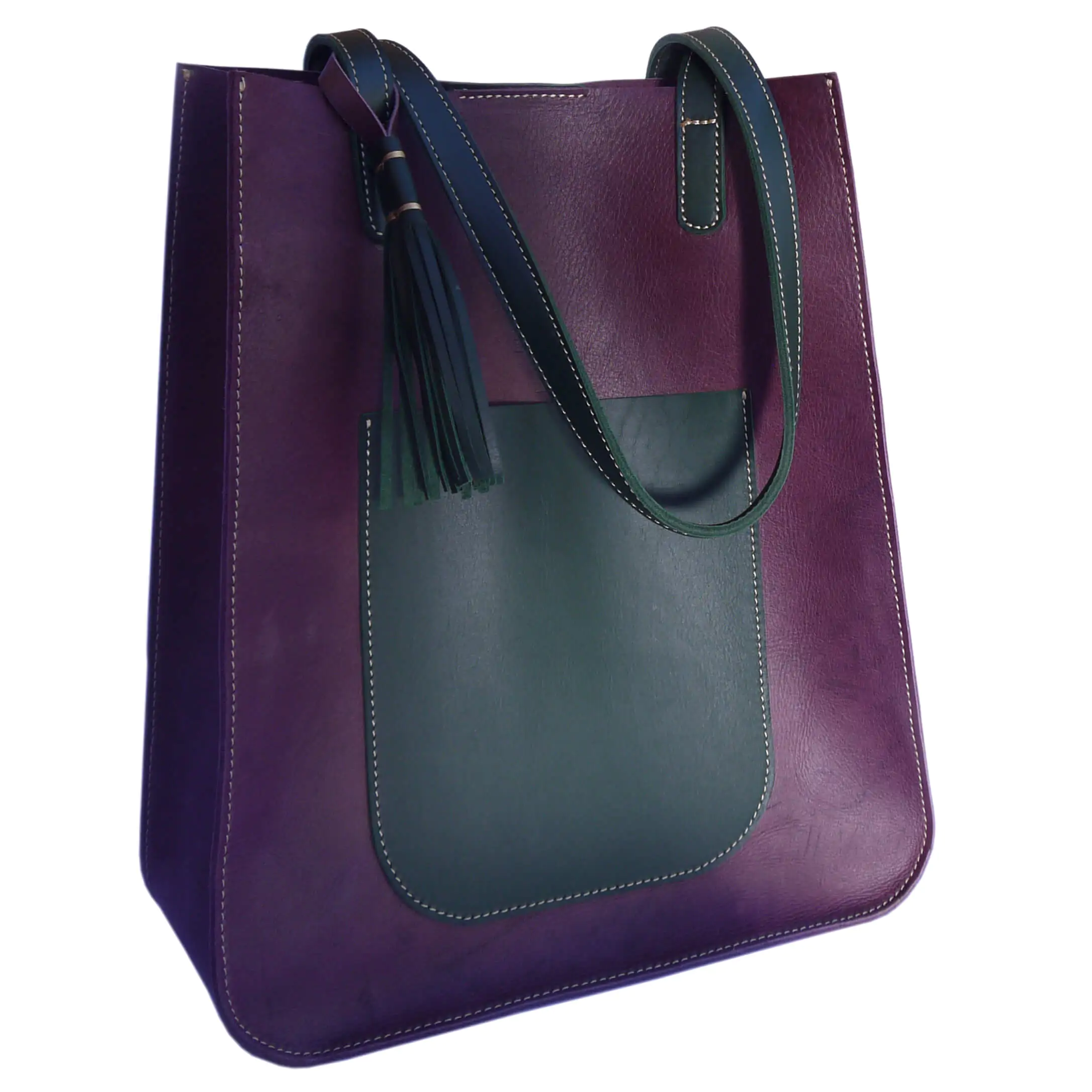 Two-Tone Tote Bag - Image 6